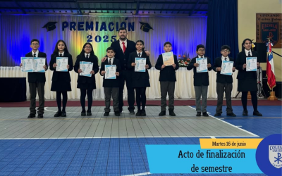 Acto de finalización de semestre 2025